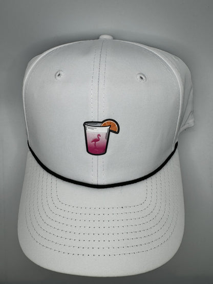 COCKTAILS HAT- WHITE