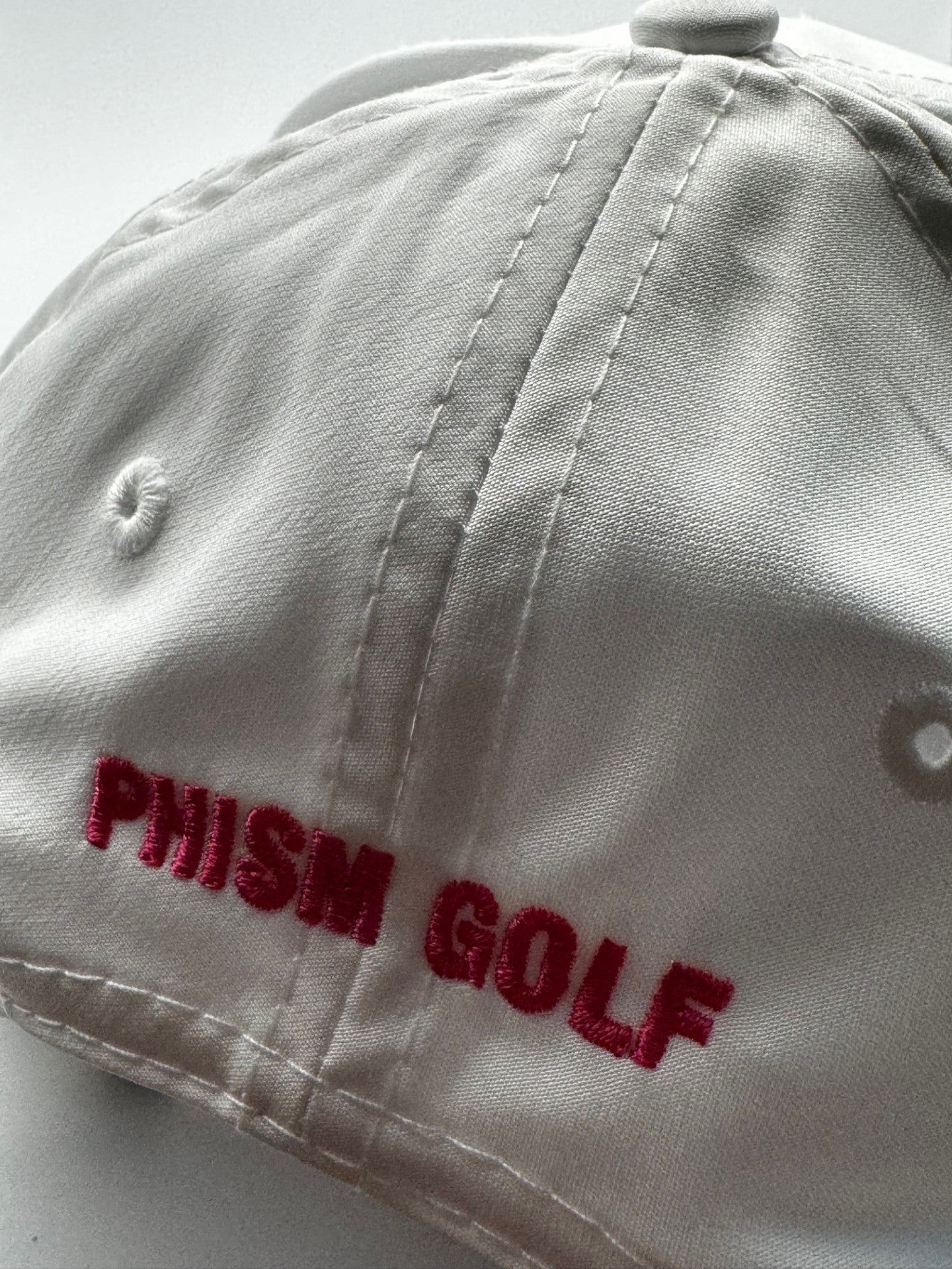 PHISM GOLF BILLBOARD ROPE HAT- WHITE