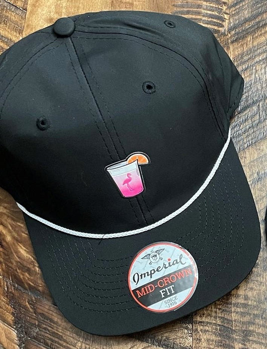 COCKTAILS HAT - BLACK